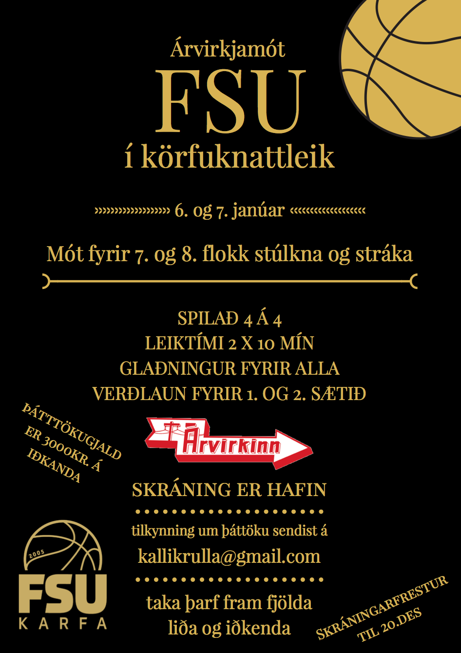 Árvirkjamót FSu 2018