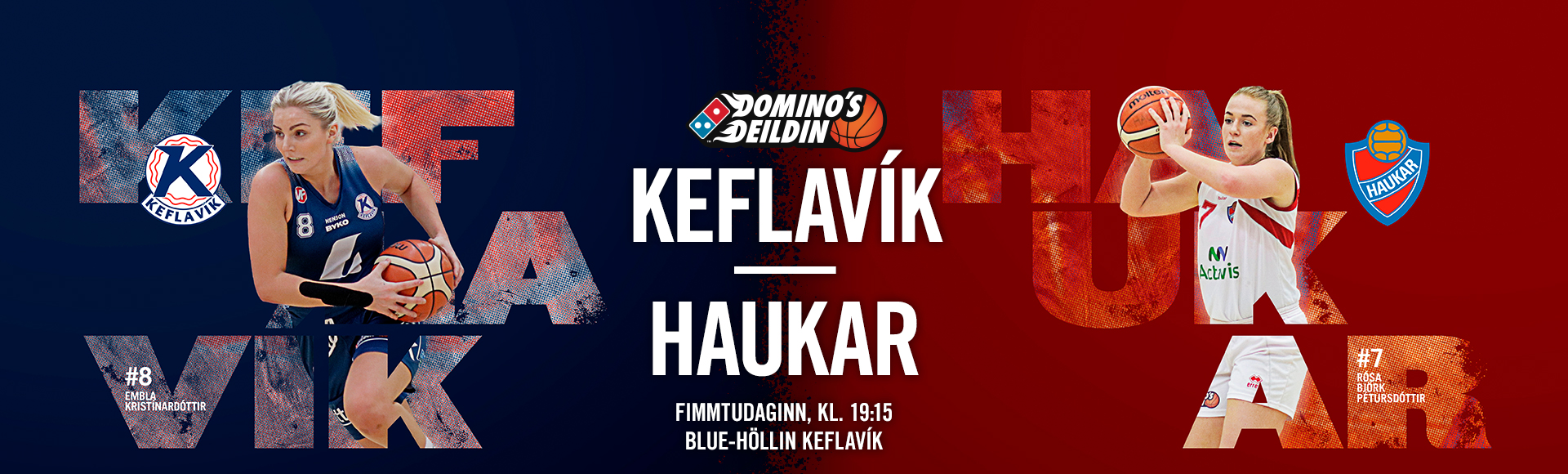 Domino's deild kvenna í kvöld · Keflavík-Haukar