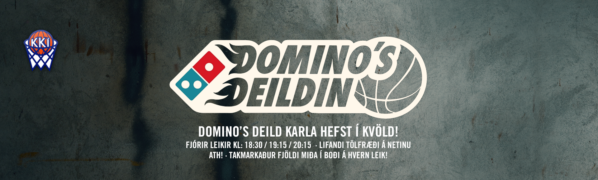 Domino's deild karla hefst í kvöld · Tímabilið 2020-2021