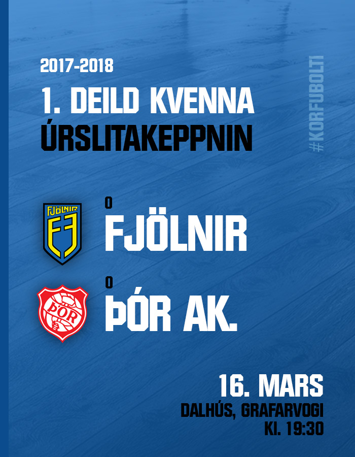 1. deild kvenna · Úrslitakeppnin hefst í kvöld