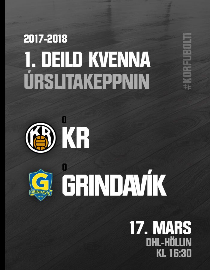 1. deild kvenna · KR-Grindavík í dag