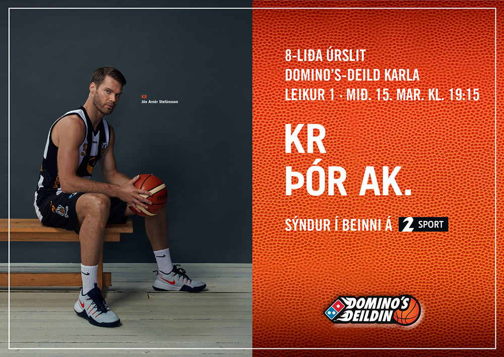 Úrslitakeppnin hefst í Domino's deild karla í kvöld · KR-Þór Akureyri í beinni á Stöð 2 Sport