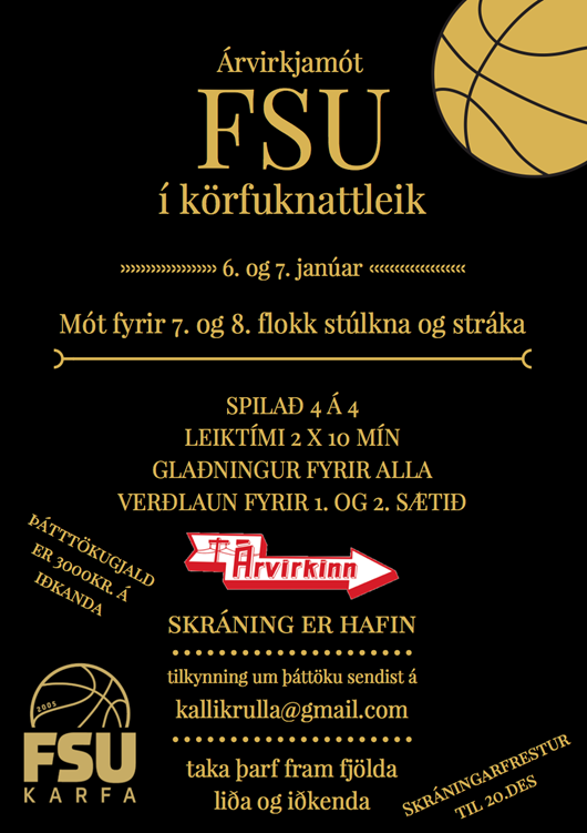 Mynd með frétt