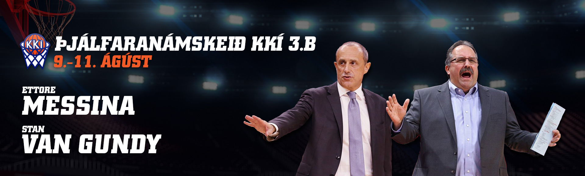 Þjálfaranámskeið í ágúst · Ettore Messina og Stan Van Gundy til landsins
