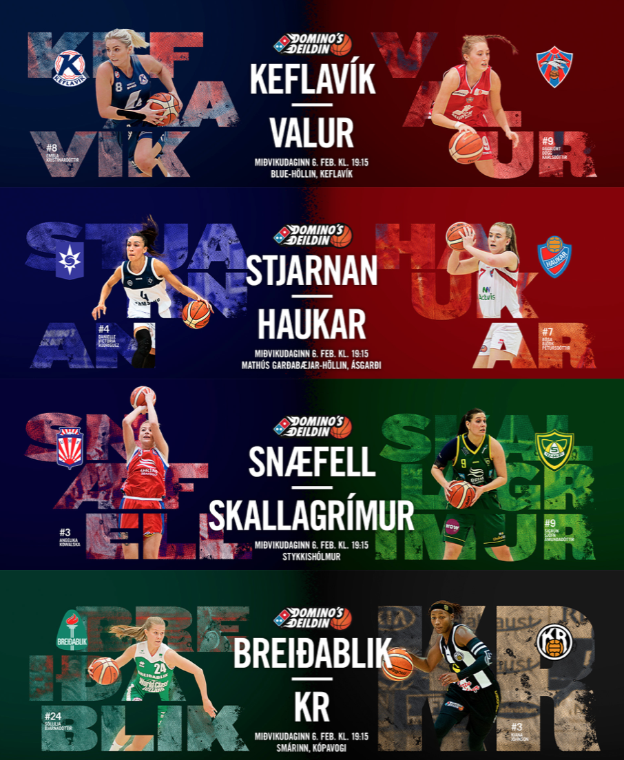 Domino's deild kvenna · Keflavík-Valur í beinni á Stöð 2 Sport