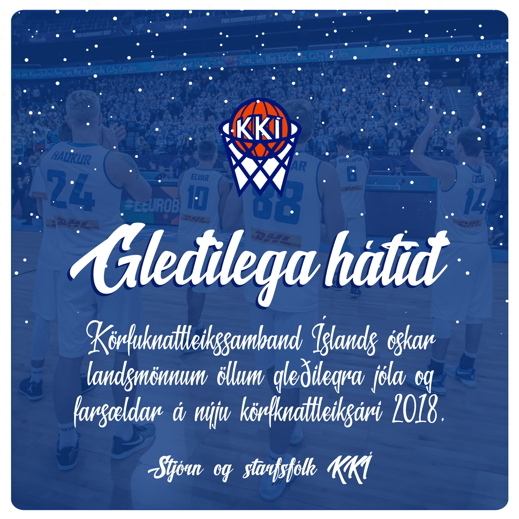 KKÍ óskar þér gleðilegrar hátíðar!