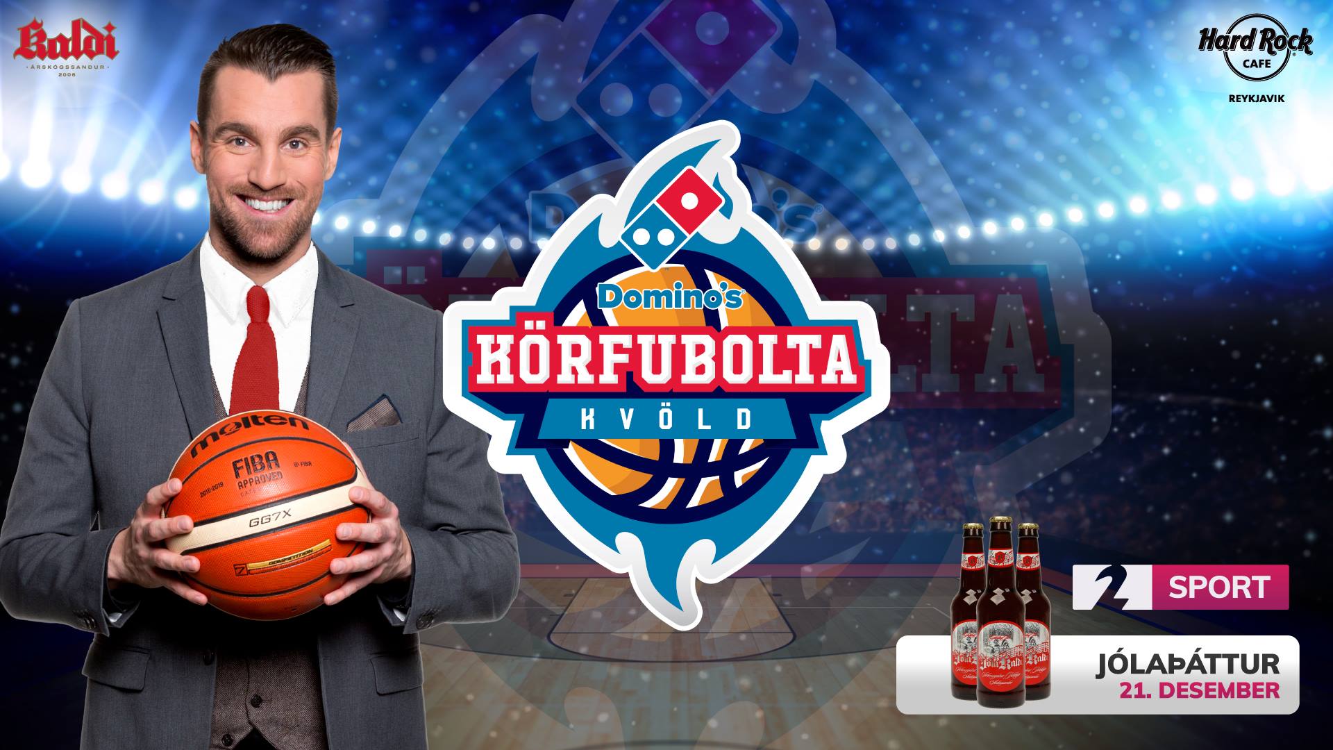 Jólaþáttur Domino's körfuboltakvölds · Uppgjör og umferðarverðlaun í fyrri hlutanum