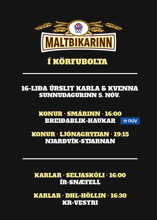 Mynd með frétt