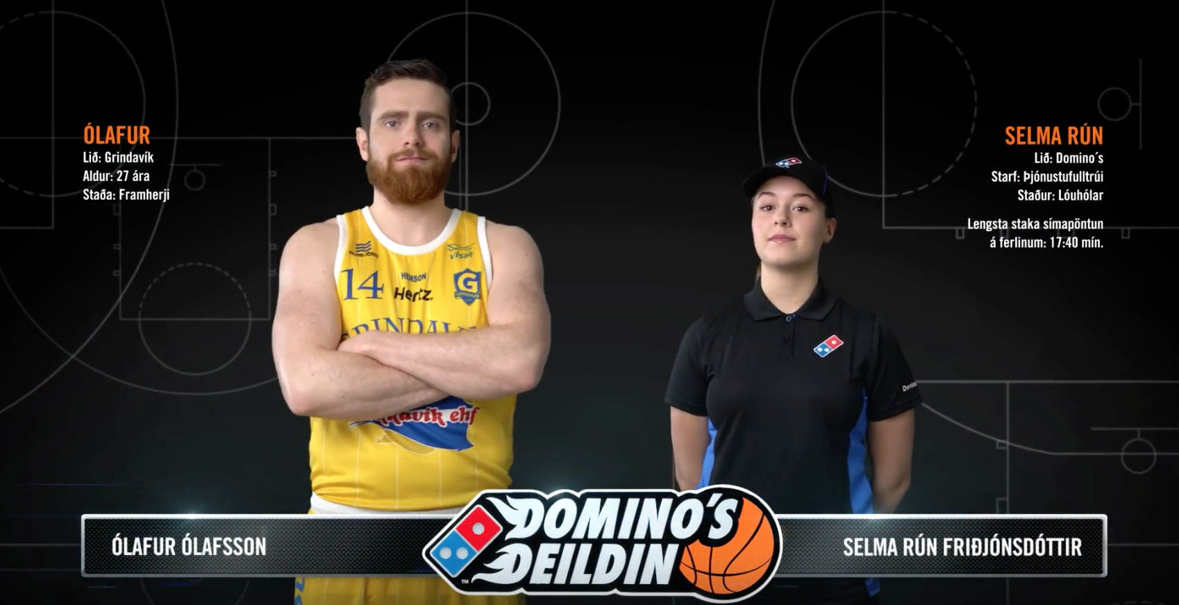 Stjarnan mætir Grindavík í undanúrslitum Domino's deildar karla