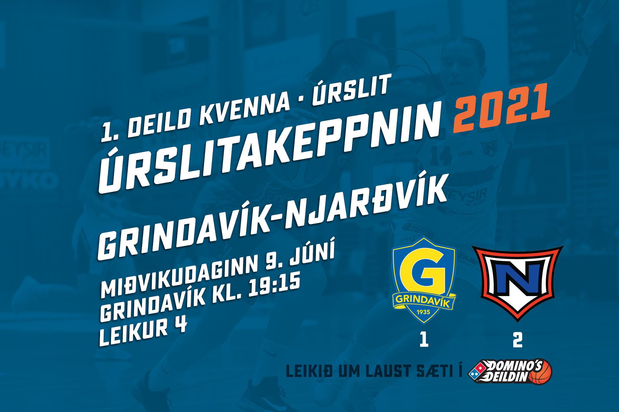 Úrslit 1. deildar kvenna: Grindavík-Njarðvík í kvöld!