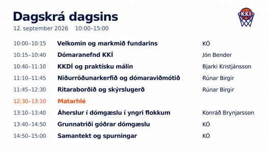Mynd með frétt