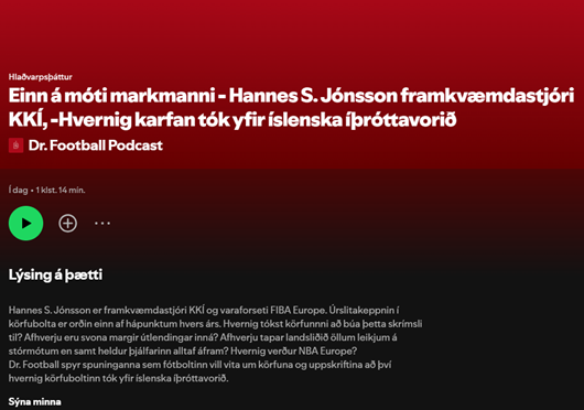 Mynd með frétt
