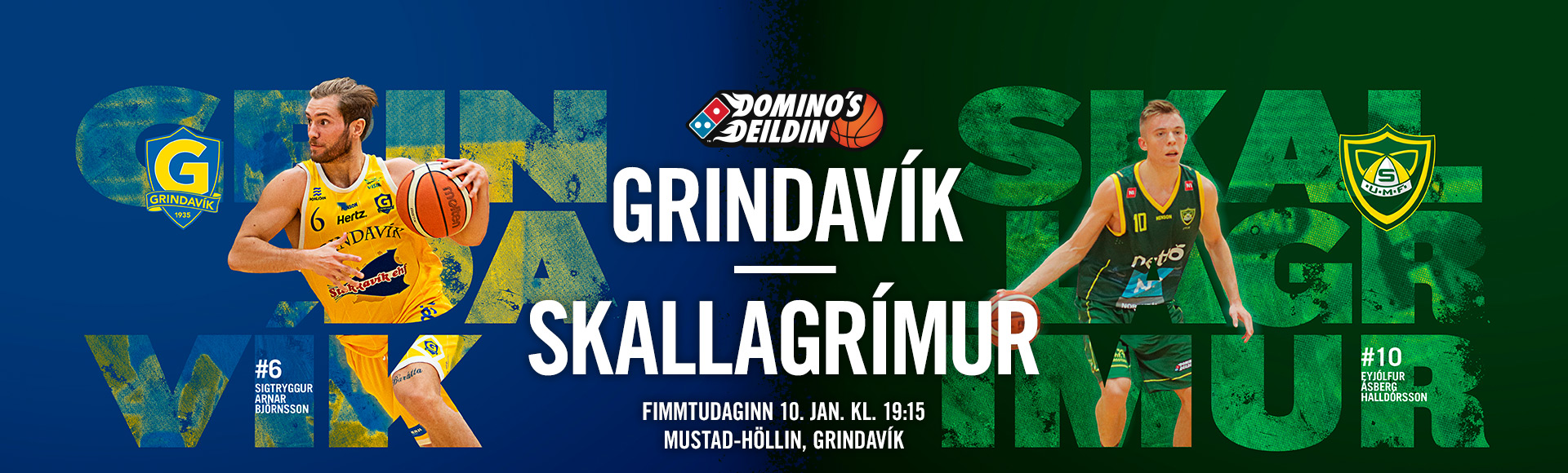 Domino's deild karla í kvöld · Grindavík-Skallagrímur beint á Stöð 2 Sport