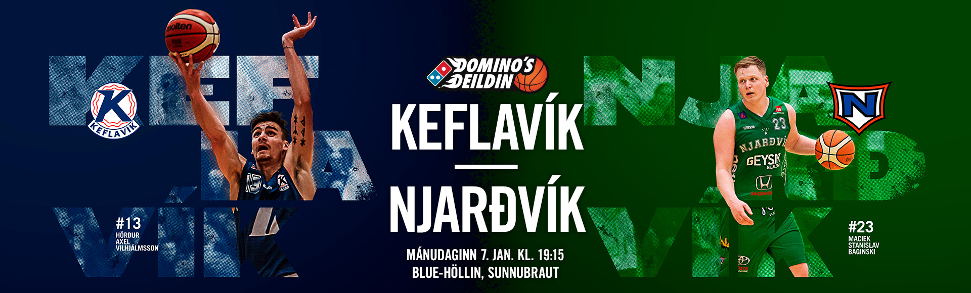 Domino's deild karla · Keflavík-Njarðvík í beinni í kvöld