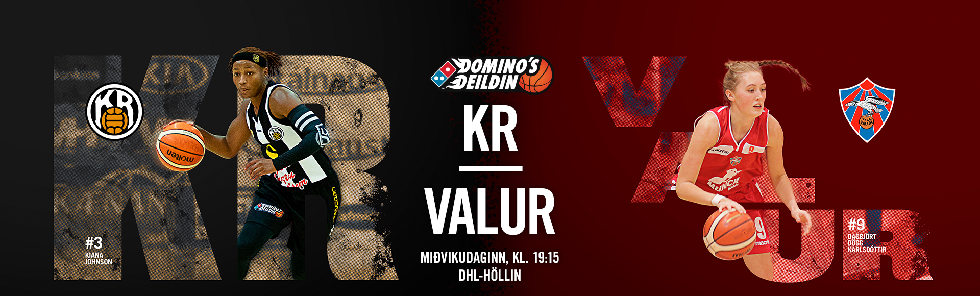 Domino's deild kvenna · KR-Valur í beinni á Stöð 2 Sport