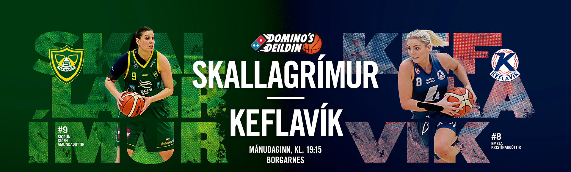 Domino's deild kvenna · Skallagrímur-Keflavík í kvöld