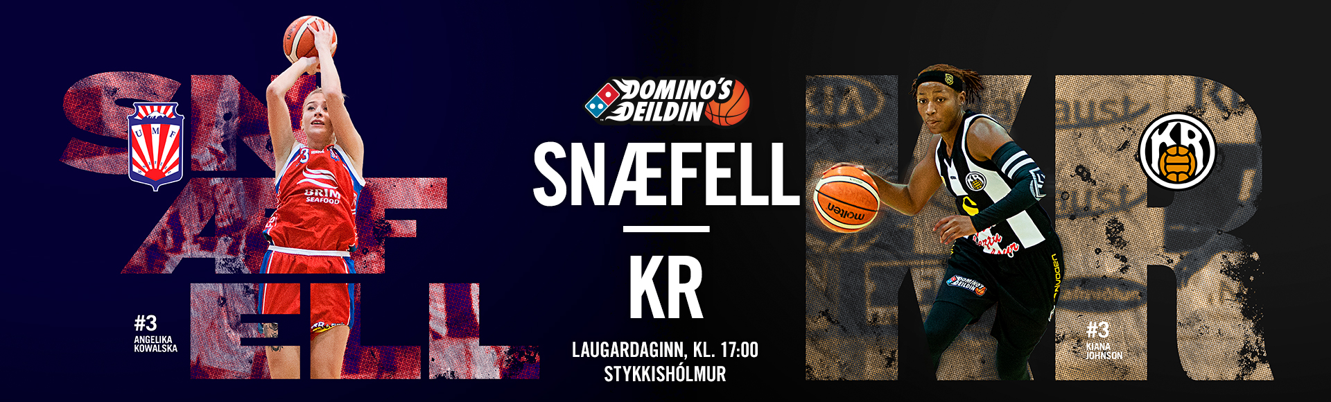 Domino's deild kvenna í dag · Snæfell-KR í beinni kl. 17:00