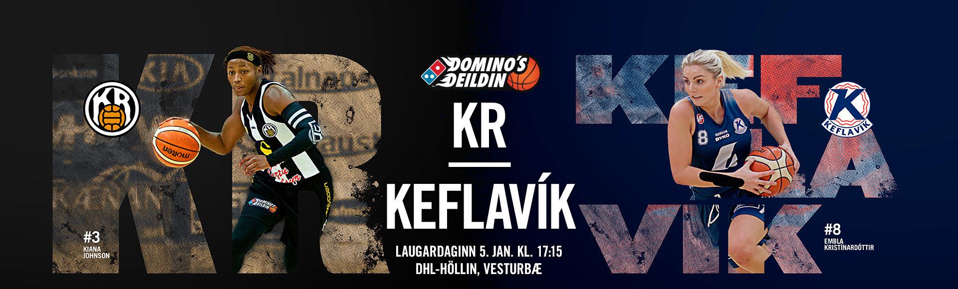 Domino's deild kvenna í dag · KR-Keflavík sýndur beint á Stöð 2 Sport