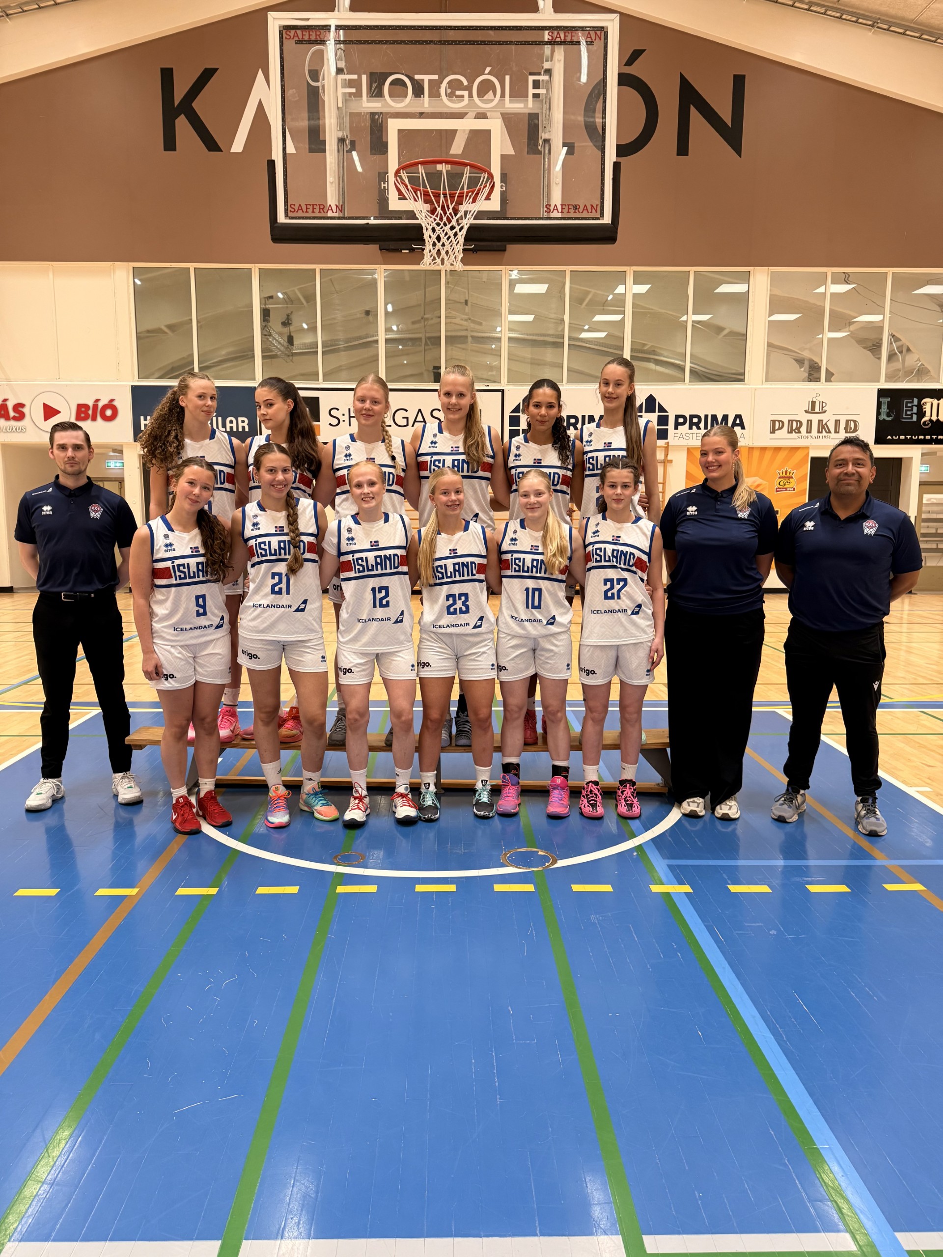U15 ára landslið stúlkna er mætt á Nordic Open í Kisakallio í Finnlandi