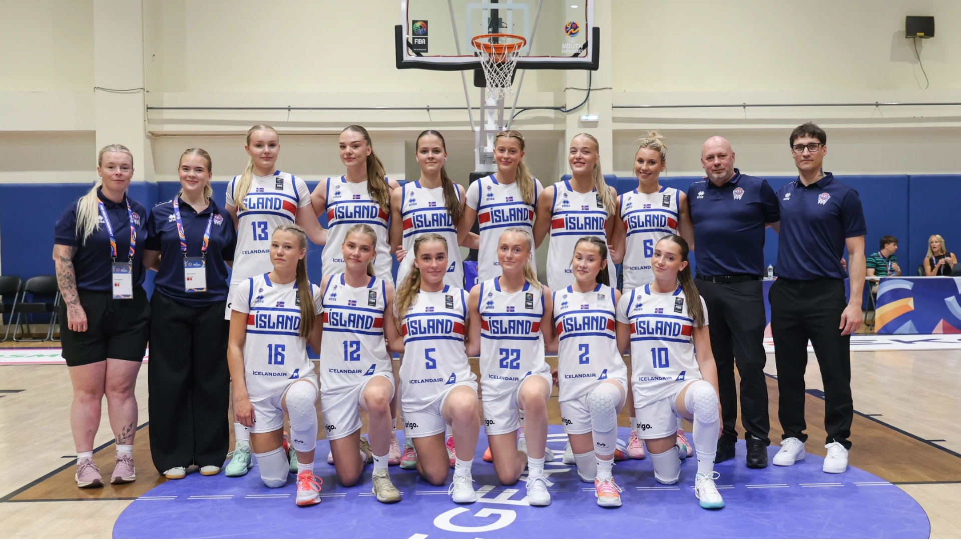 U16 ára landslið stúlkna lenti í 2. sæti í T3 hluta B-deildar EuroBasket í Ioannina í Grikklandi