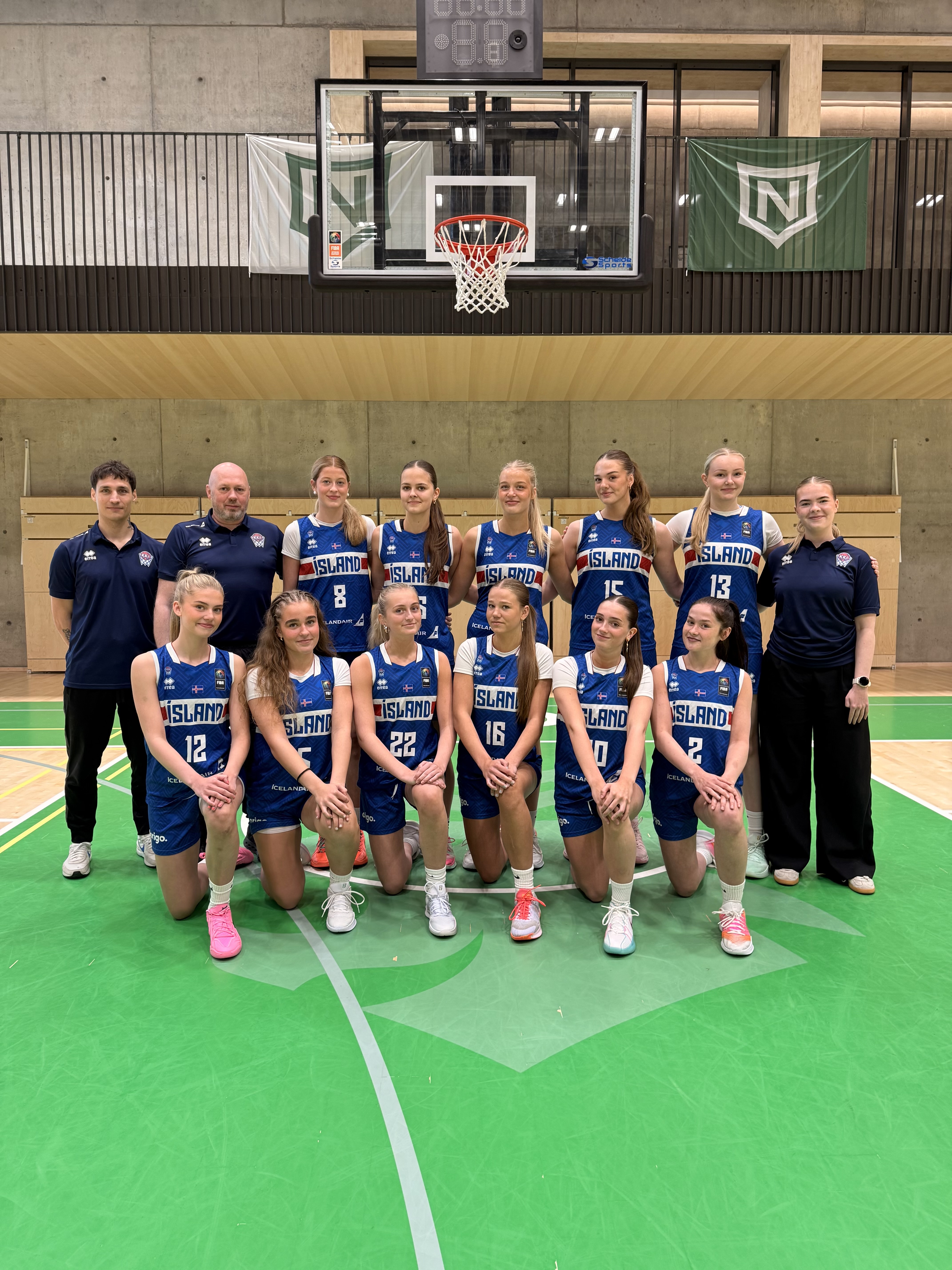 U16 ára landslið kvenna er mætt á EuroBasket (EM) í Grikklandi