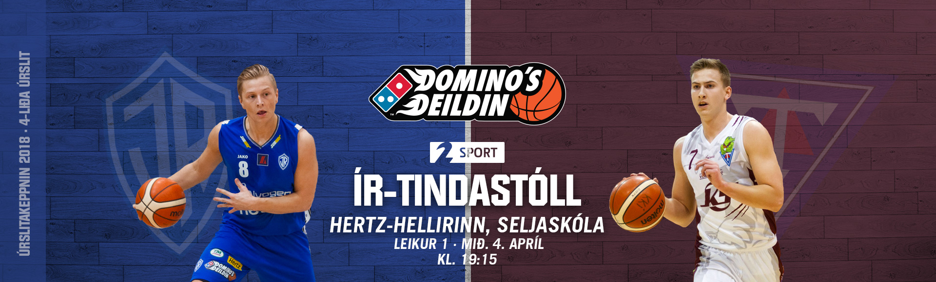 Domino's deild karla · Undanúrslitin hefjast í kvöld