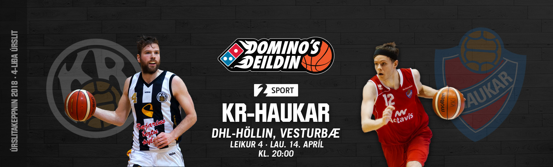 KR-Haukar í kvöld kl. 20:00 · Leikur 4