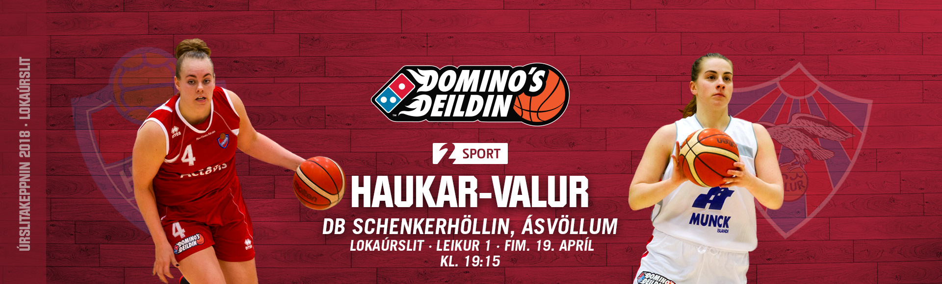 Úrslit Domino's deildar kvenna: Haukar-Valur hefst í kvöld!