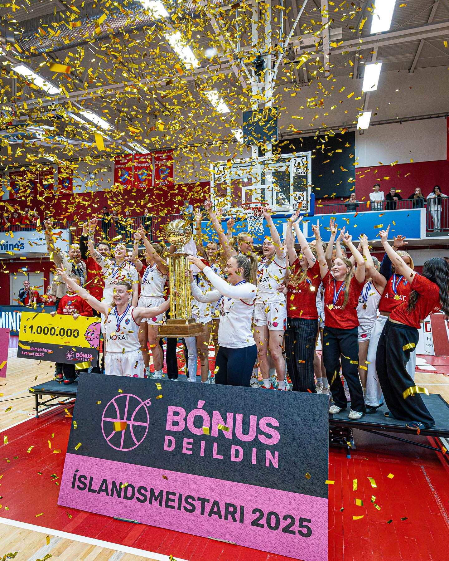 Haukar Íslandsmeistarar í Bónus deild kvenna