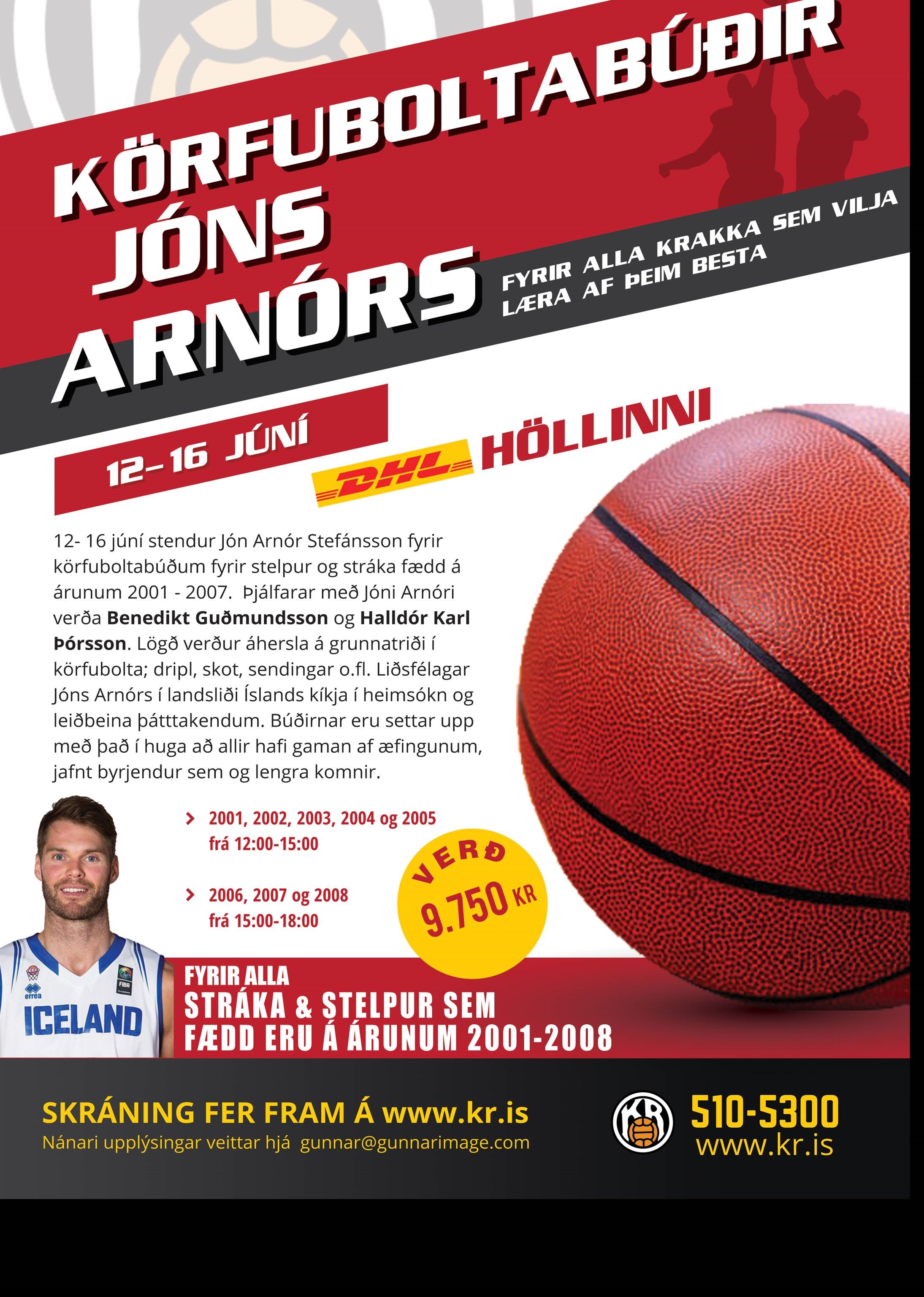 Körfuboltabúðir Jóns Arnórs