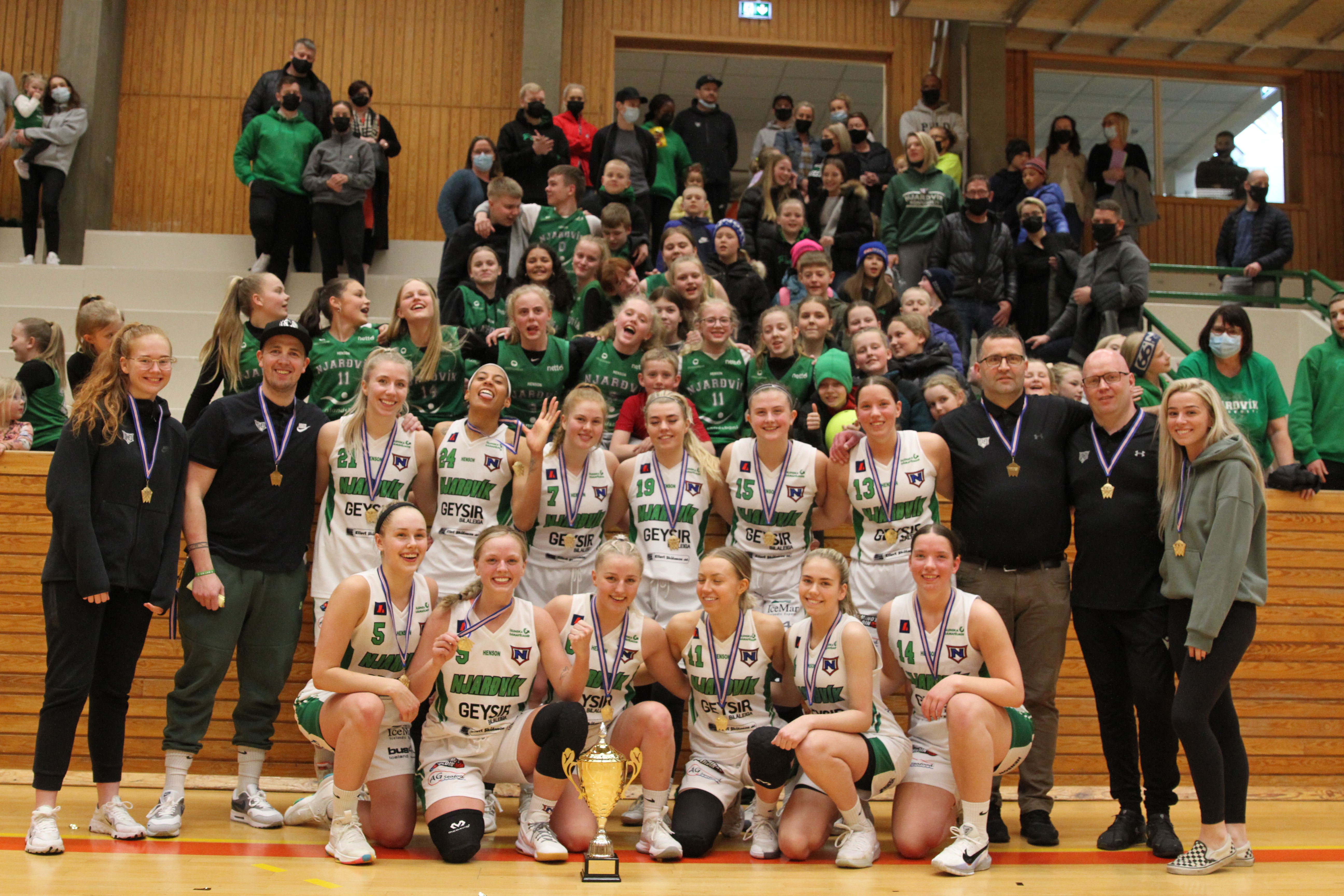 Njarðvík deildarmeistari 1. deildar kvenna