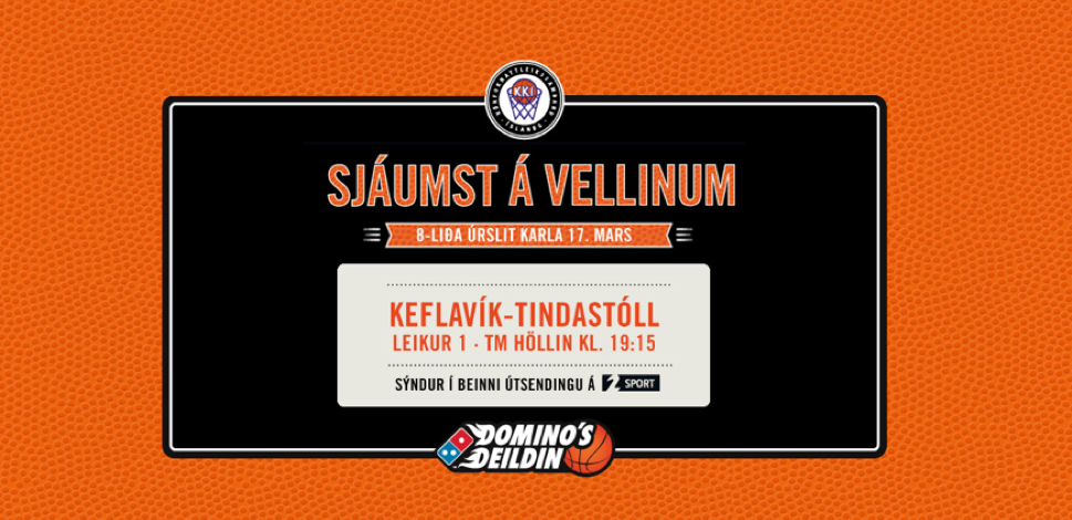 Domino's deild karla · Úrslitakeppnin 2016 hefst í kvöld!