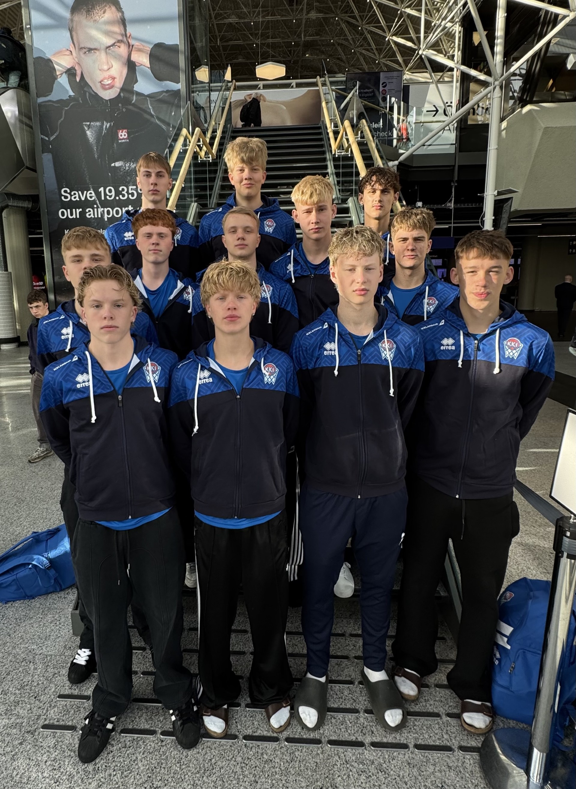 U16 ára landslið karla mætt til Finnlands á NM