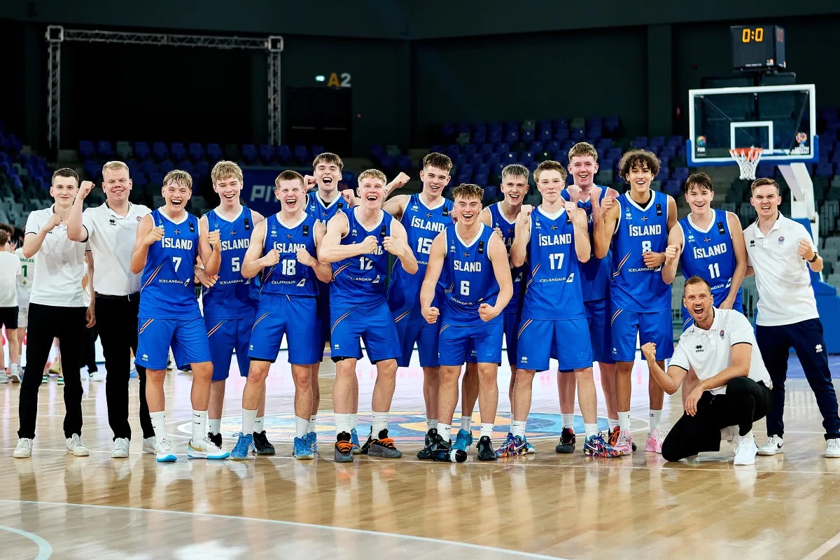 U18 drengja í 15. sæti í B deild EM