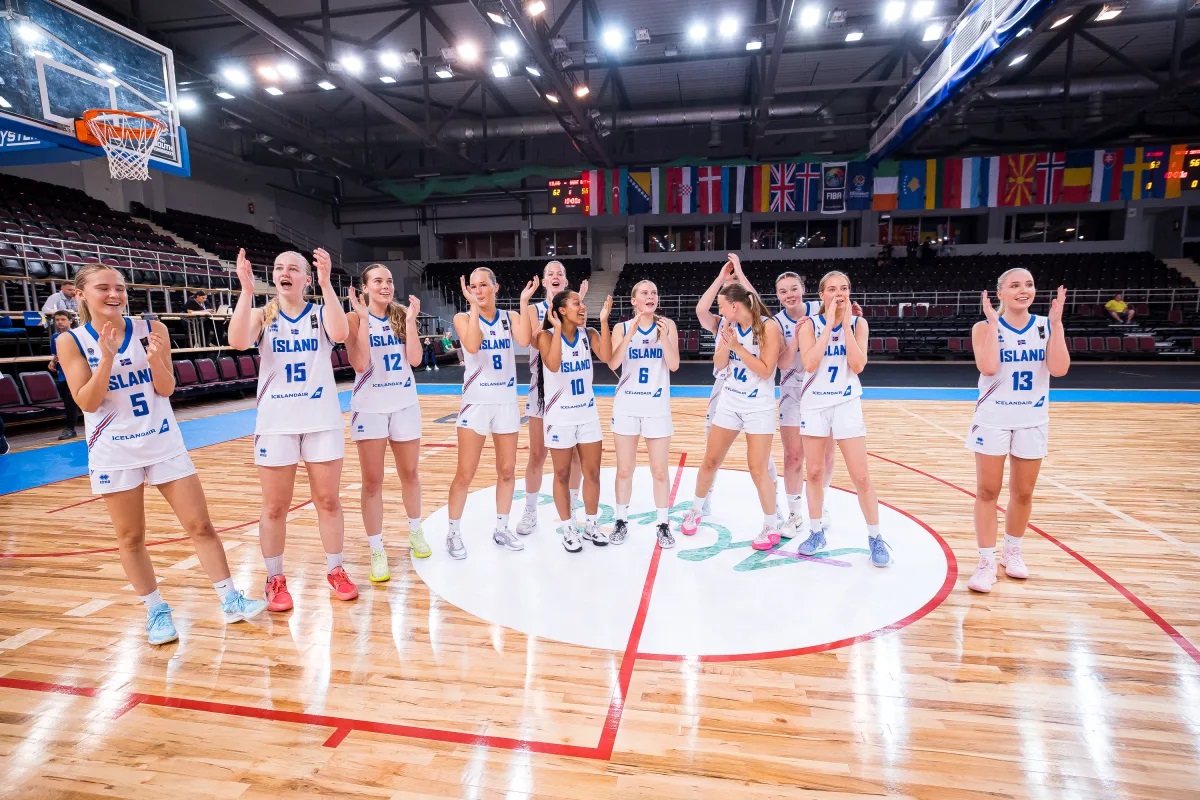 U18 ára stúlkur í 5. sæti í B deild Evrópumótsins