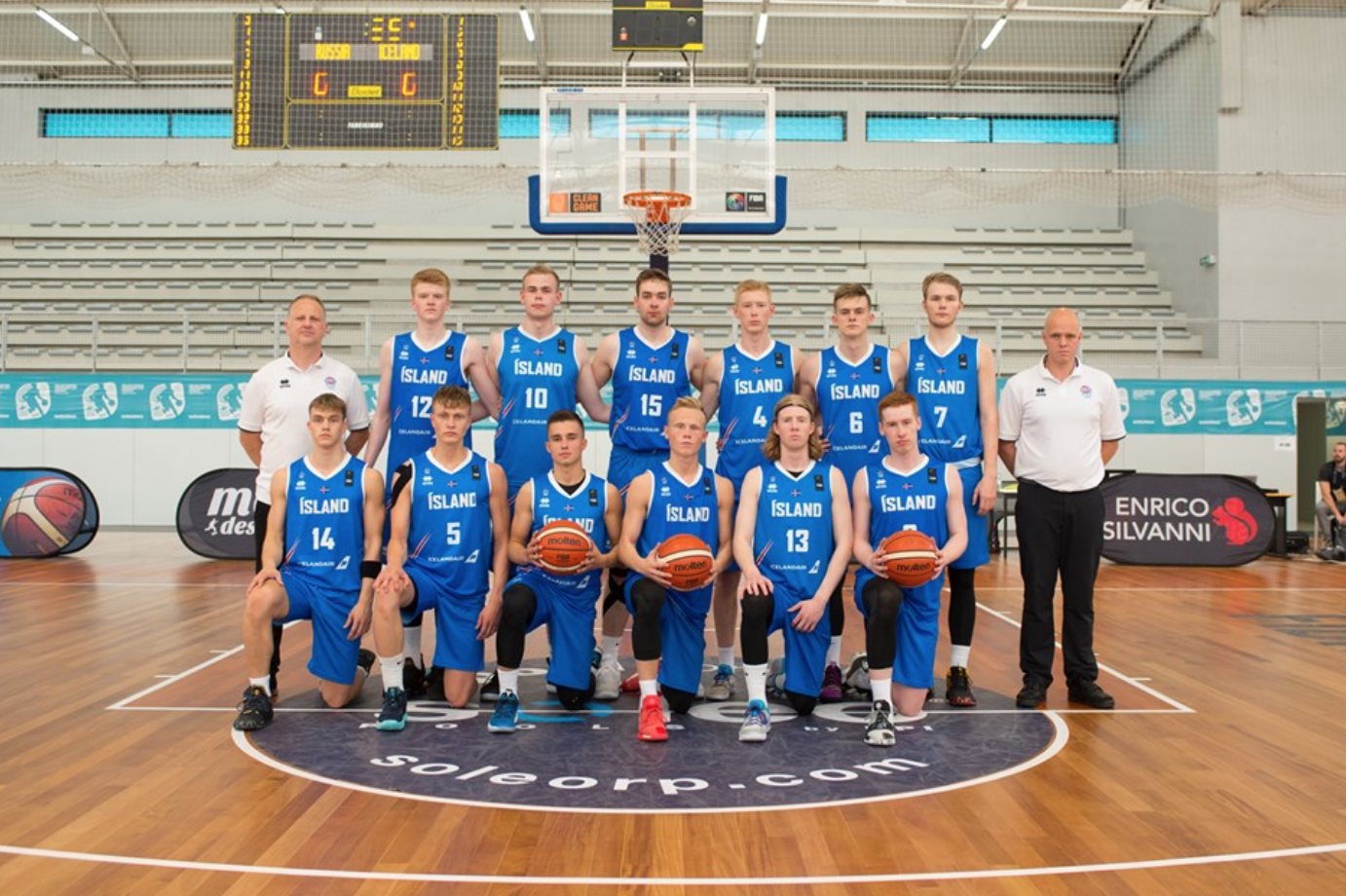 U20 karla · Ísland í 7. sæti