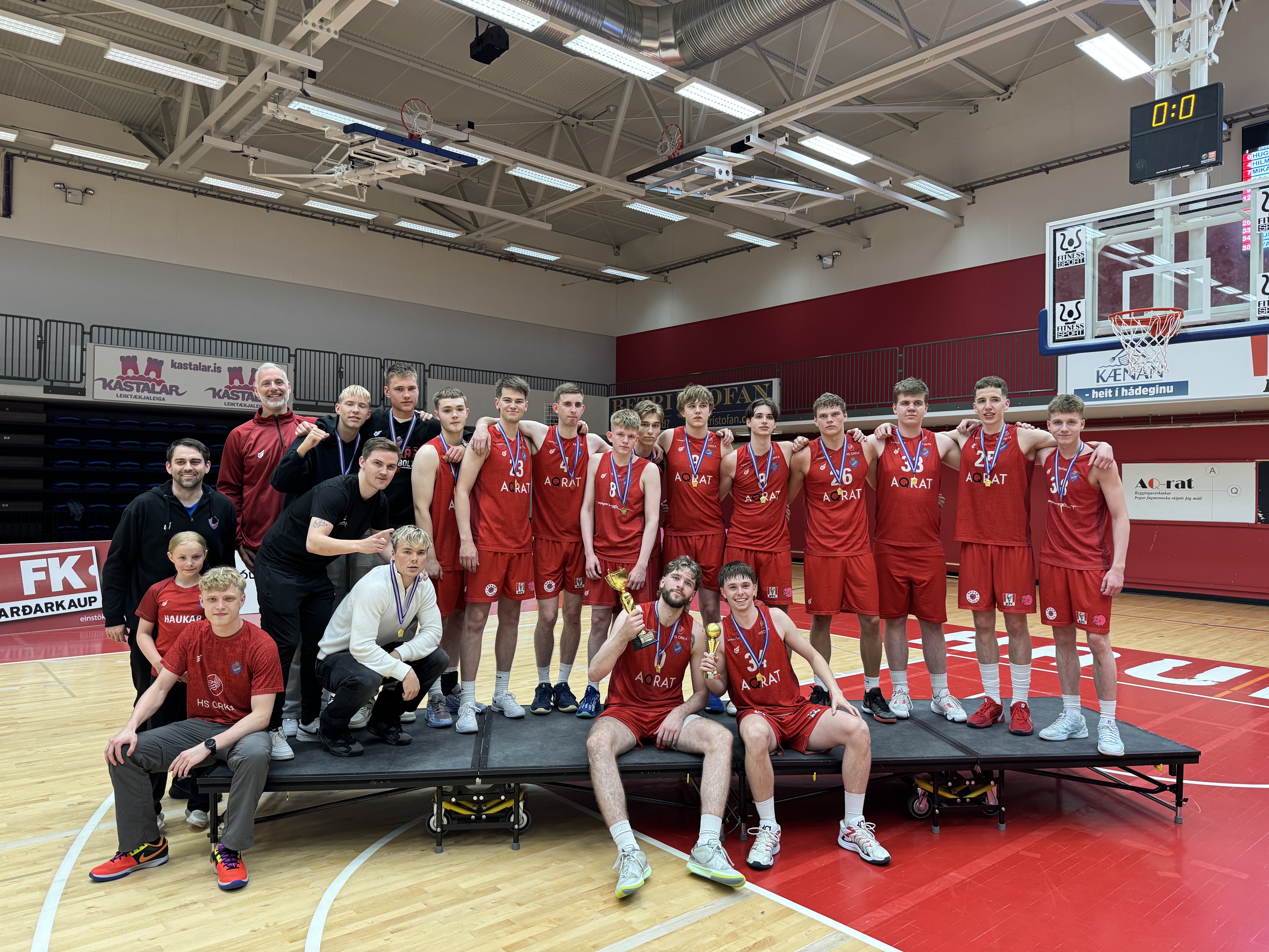 Haukar Íslandsmeistari í ungmennaflokki karla