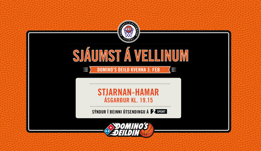 Domino's deild kvenna í kvöld · Stjarnan-Hamar í beinni á Stöð 2 Sport