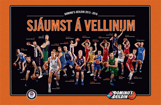 Leikir kvöldins · Domino's deild kvenna og 1. deild karla