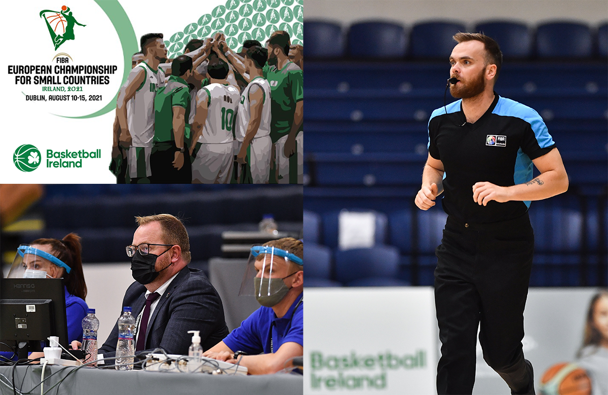 Íslenskir dómarar og eftirlitsmenn að störfum fyrir FIBA