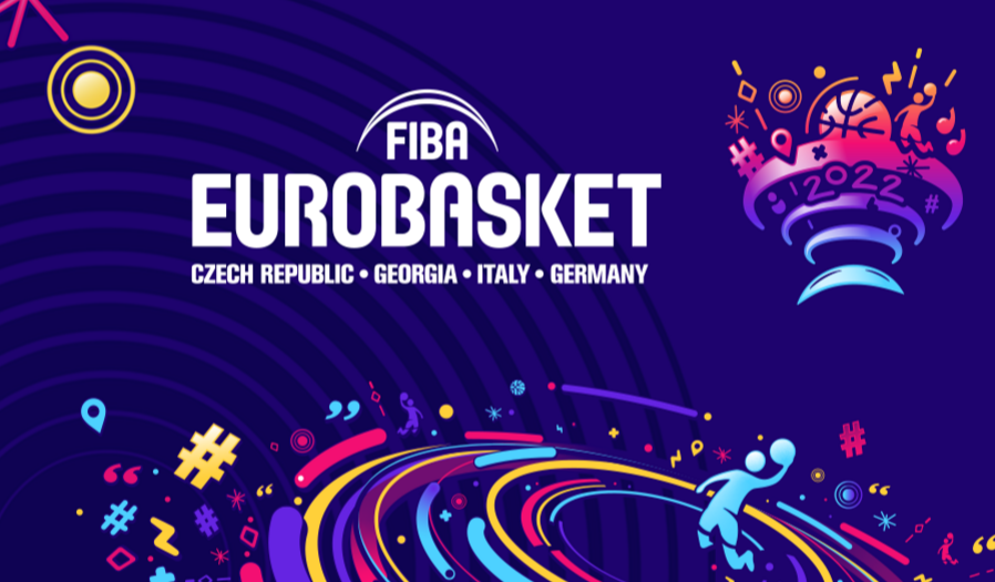 EuroBasket 2022 hafið · Leikið í fjórum löndum