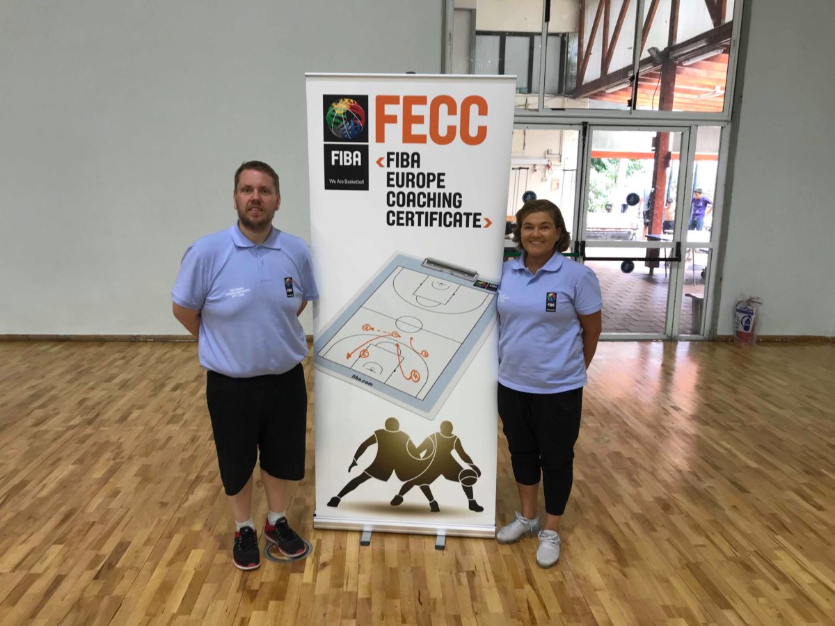 FECC · Margrét og Sævaldur útskrifuð úr þjálfaranámi FIBA