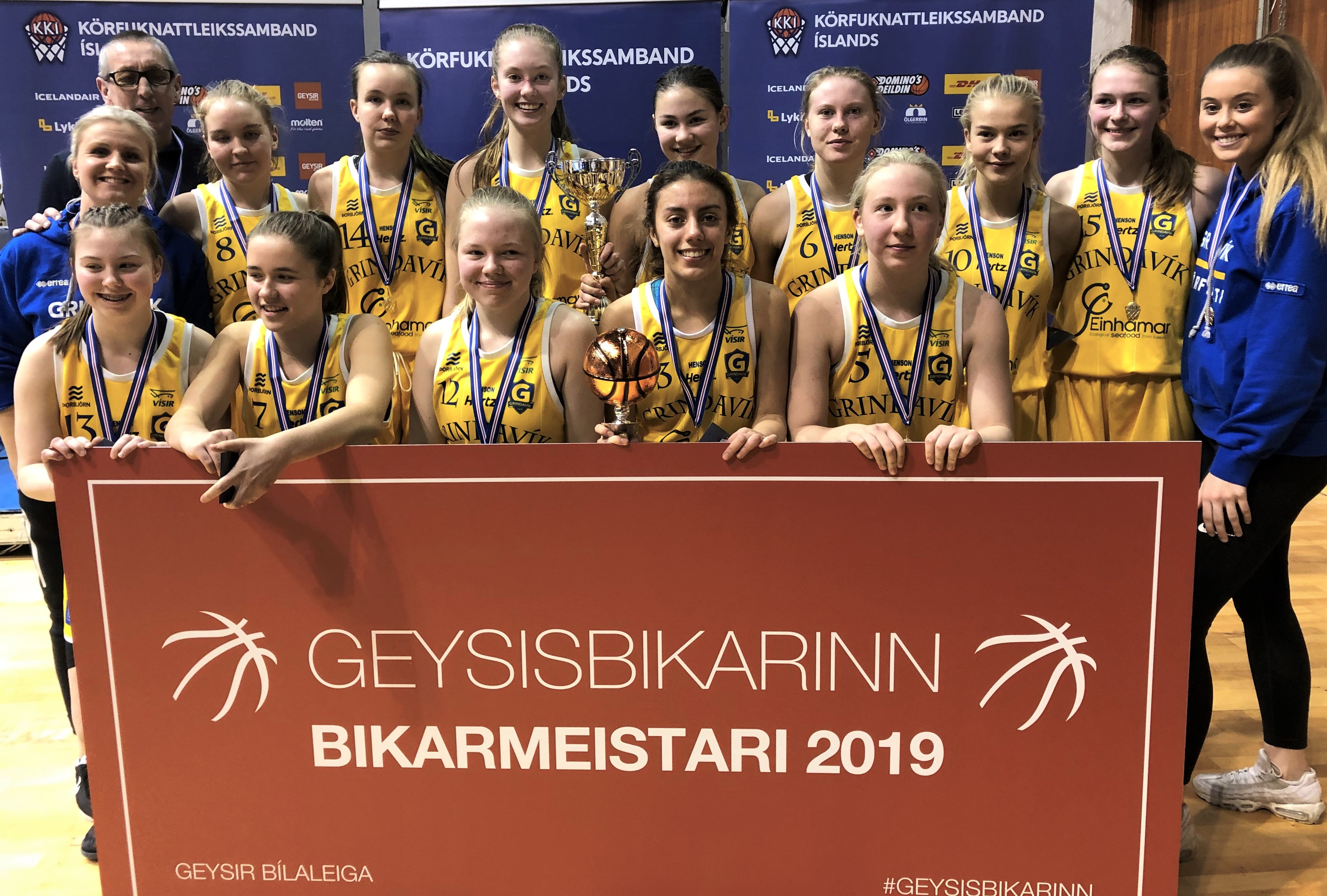 Grindavík er Geysisbikarmeistari í 10. flokki stúlkna