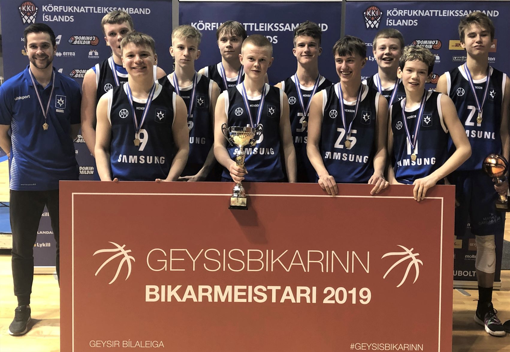 Stjarnan er Geysisbikarmeistari í 10. flokki drengja