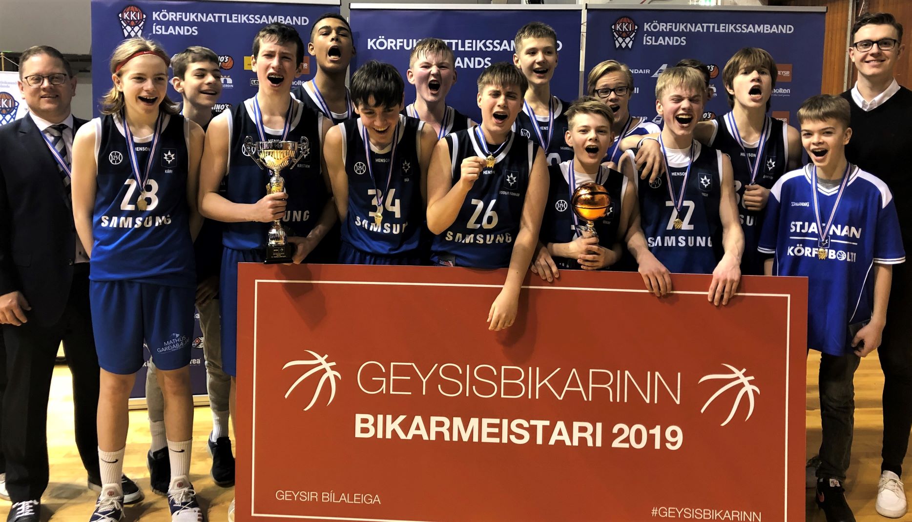 Stjarnan er Geysisbikarmeistari í 9. flokki drengja