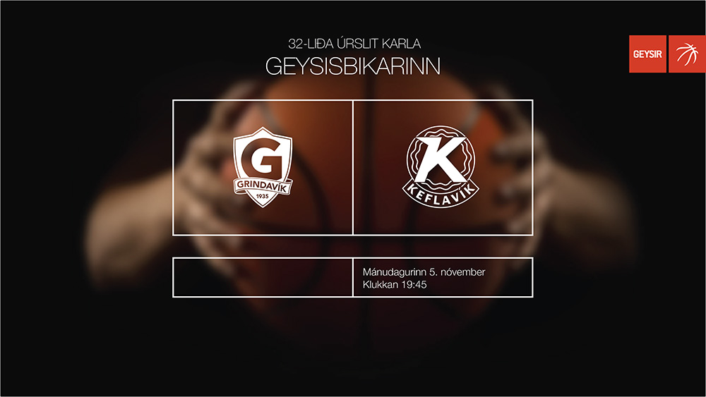 Geysisbikarinn · Keflavík-Grindavík í beinni á RÚV2