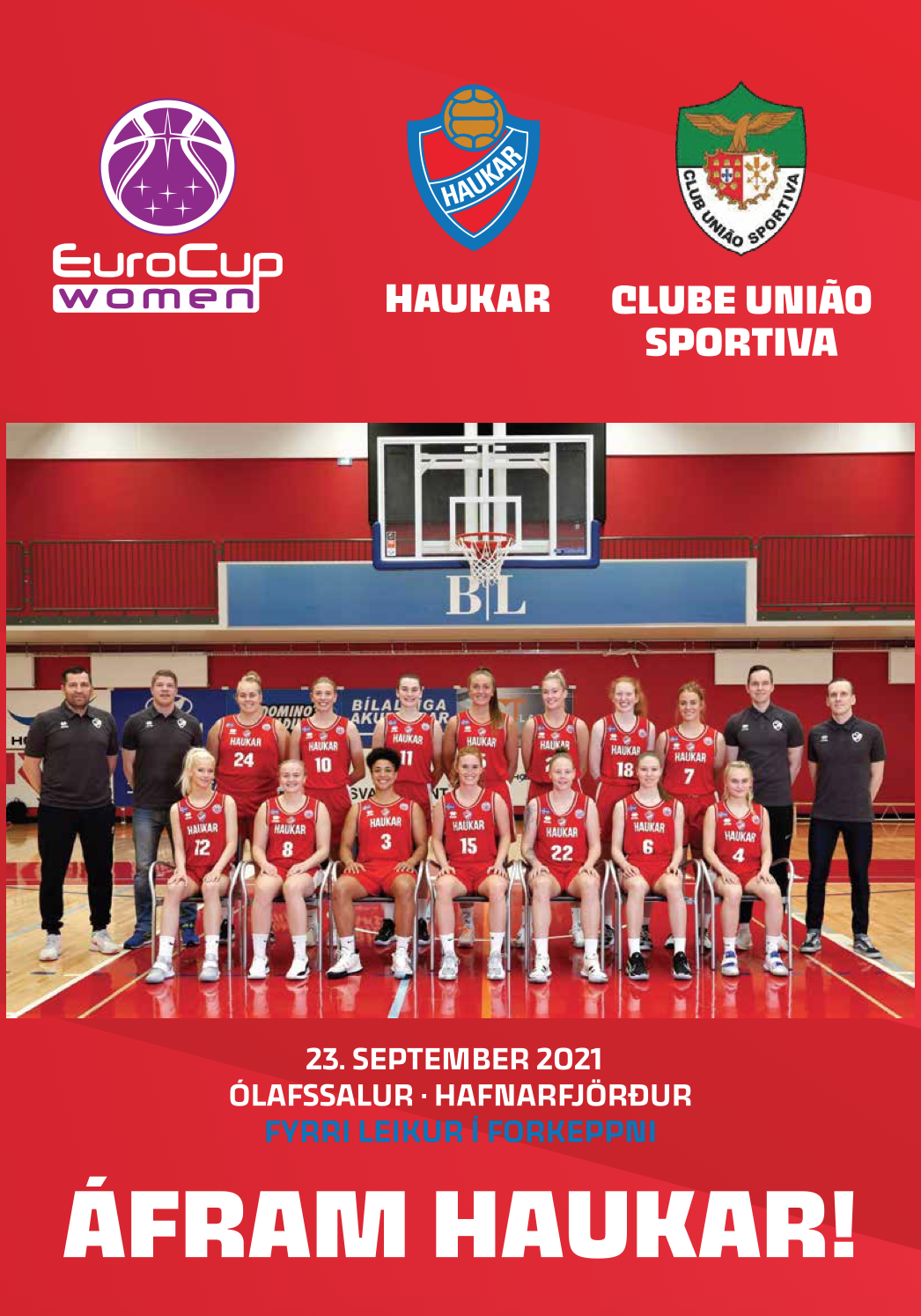 Haukar í EuroCup Women · Evrópuleikur í kvöld