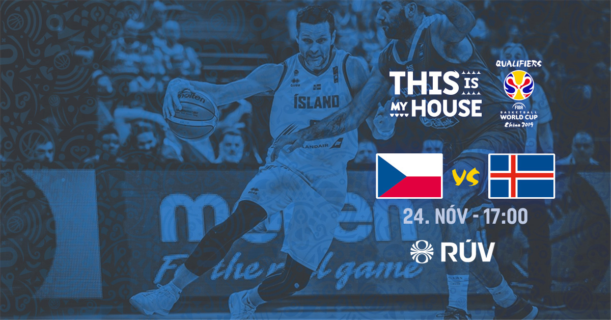 HM 2019 · Tékkland-Ísland í dag kl. 17:00 á RÚV