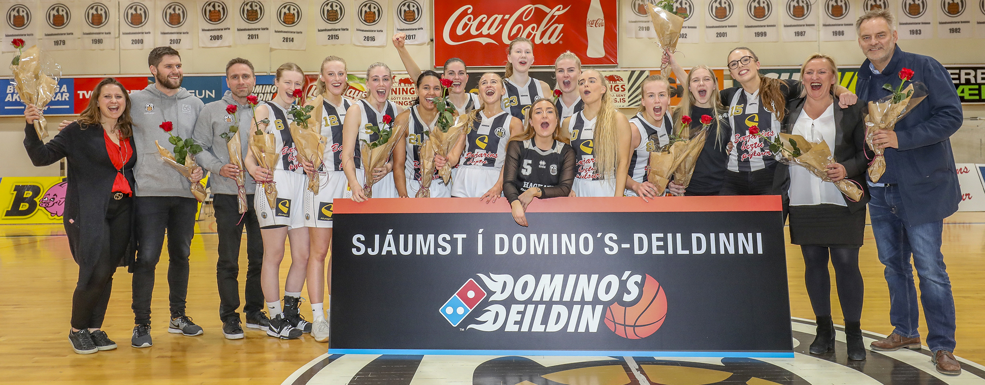 KR sigra úrslitakeppni 1. deildar kvenna · Leika í Domino's deildinni á næsta ári