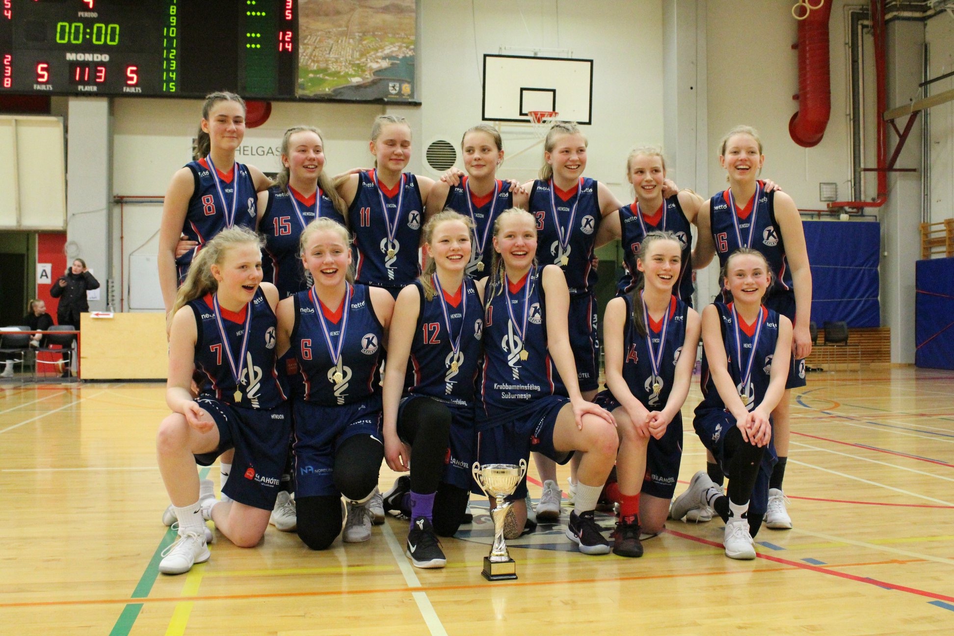 Keflavík íslandsmeistari í 8. flokki stúlkna 2018!